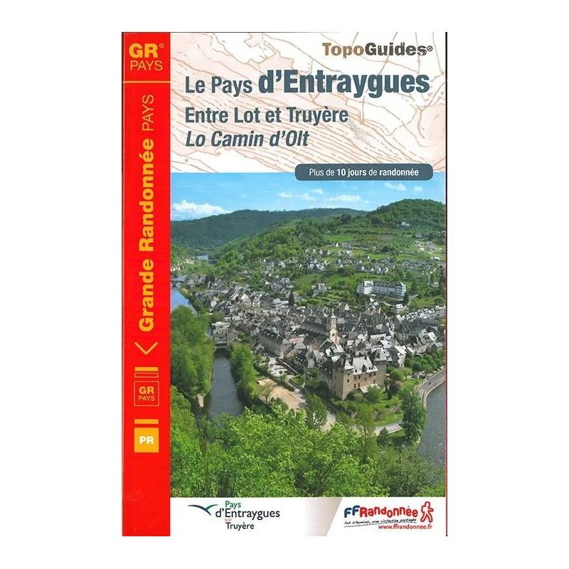 Le pays d'Entraygues – Topoguide FFRandonnée 1200
