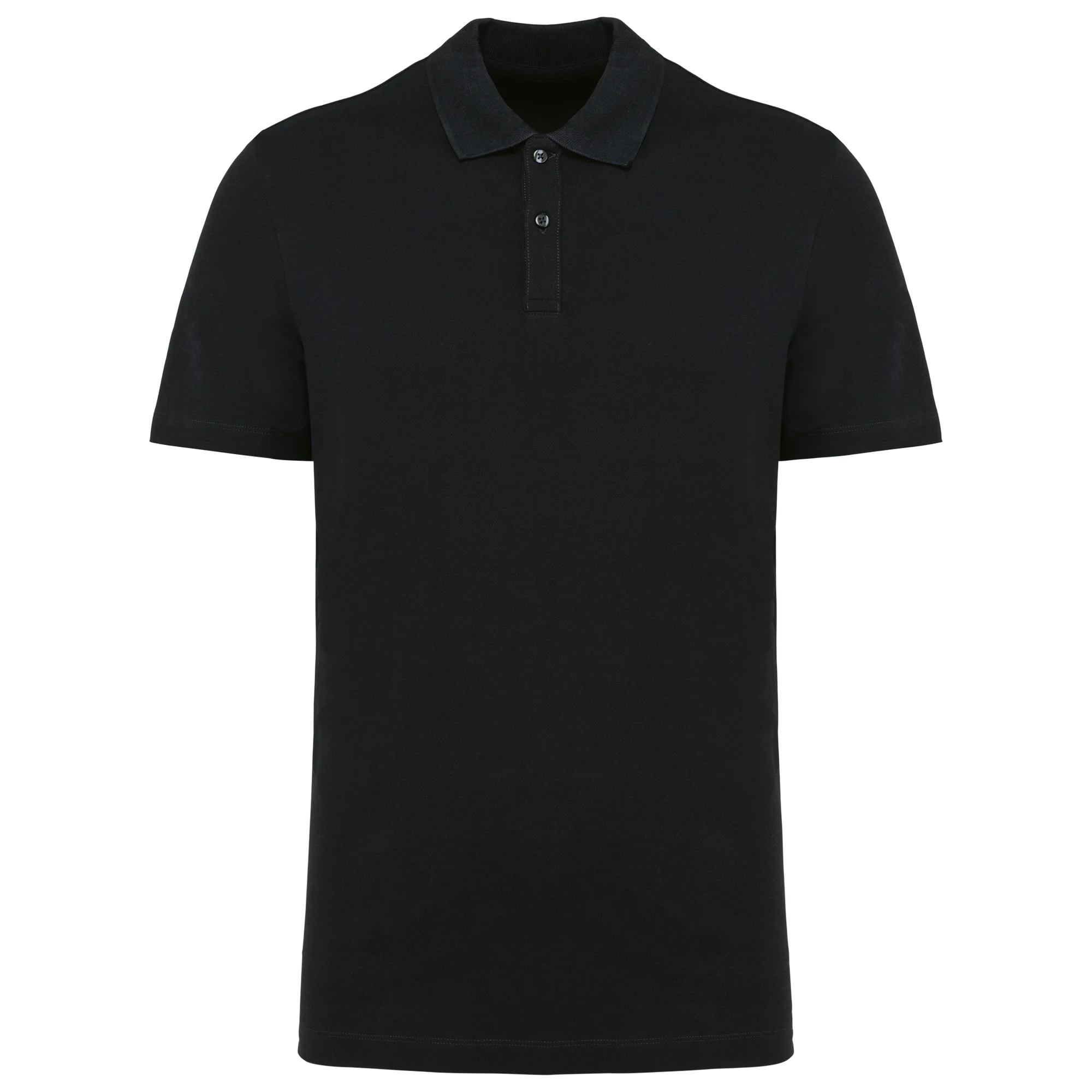 Polo Supima® manches courtes homme — Black
