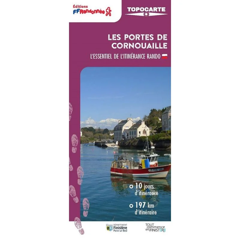 Les portes de Cornouaille – Topocarte FFRandonnée T291