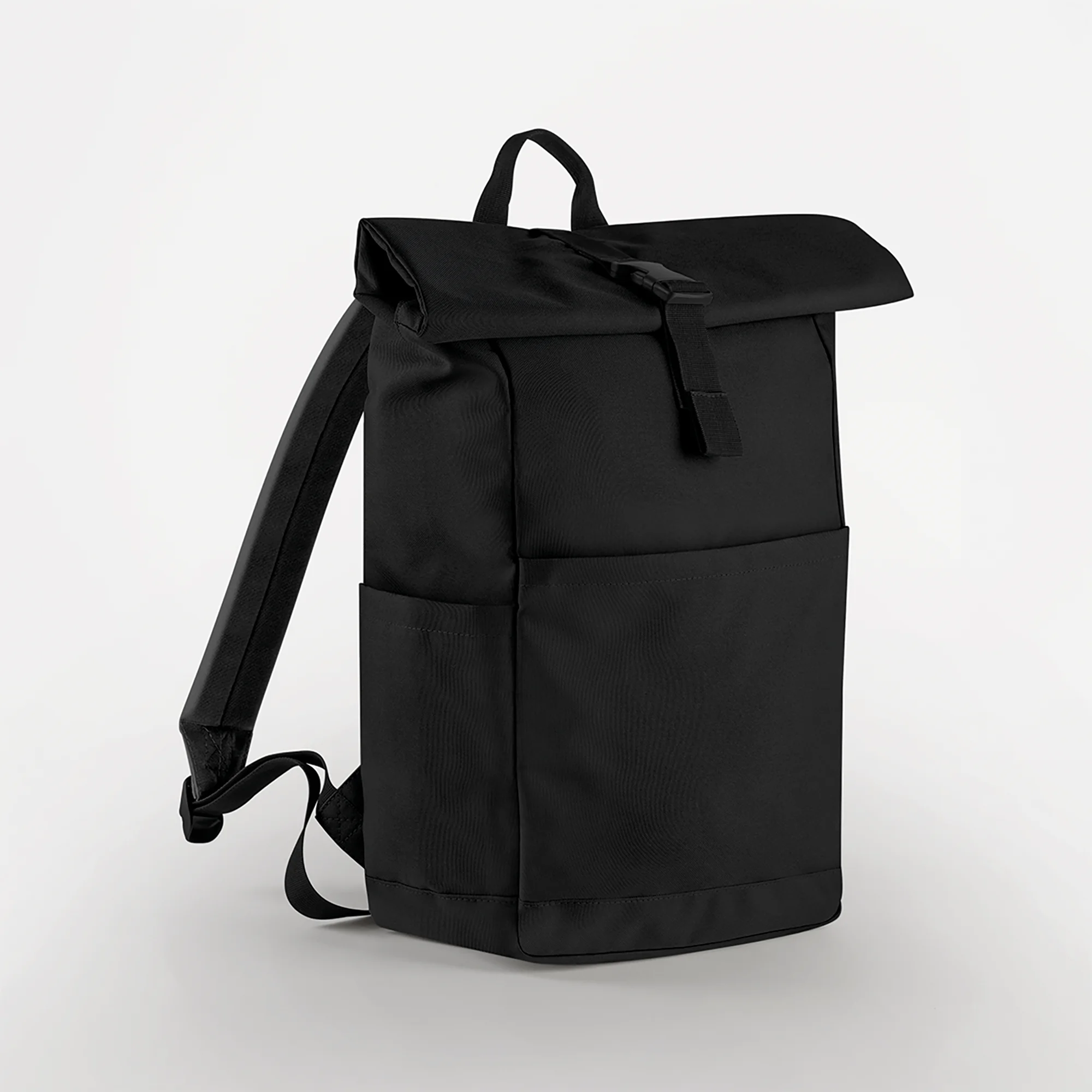 Sac à dos Roll Top recyclé — Black