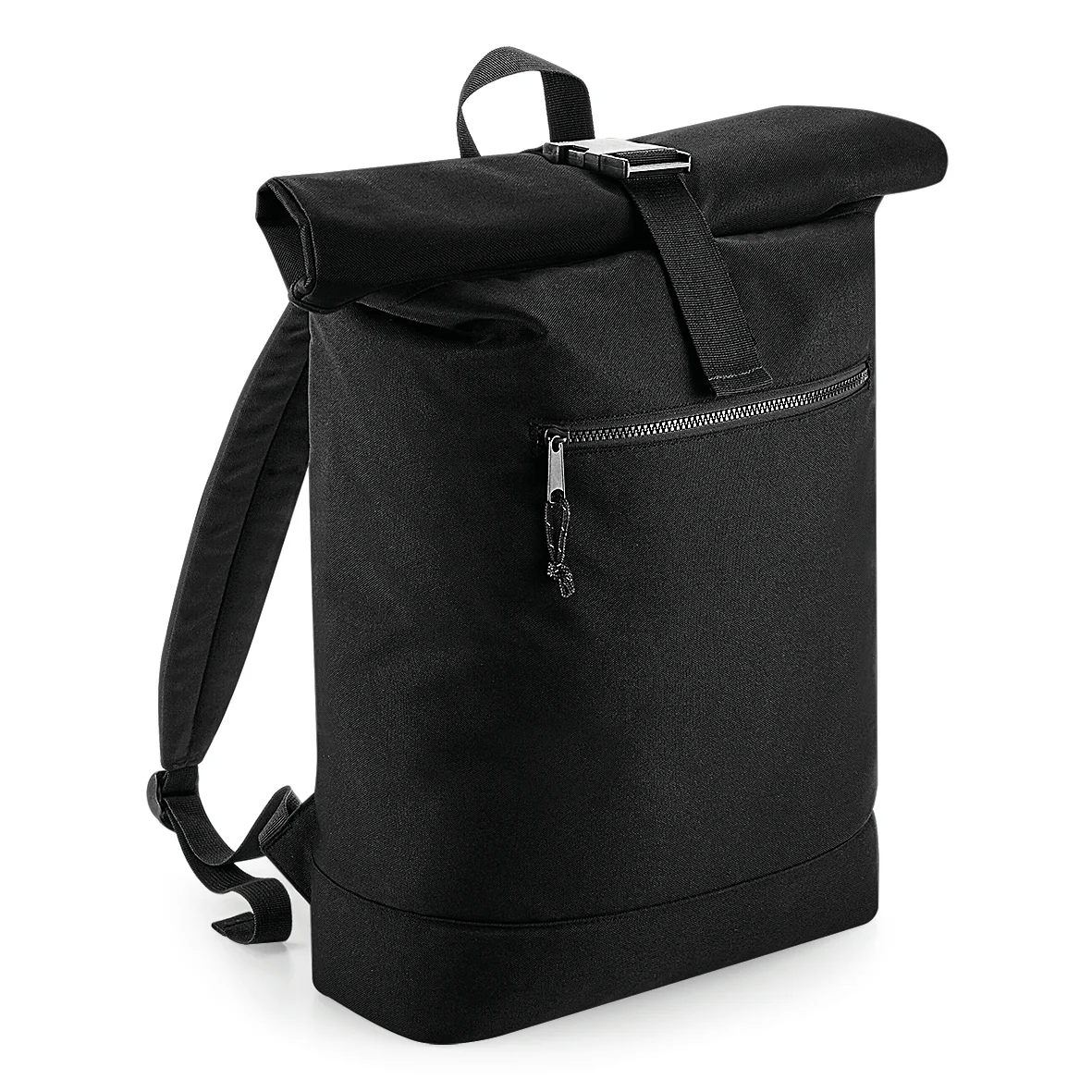 Sac à dos Roll-Top recyclé — Black