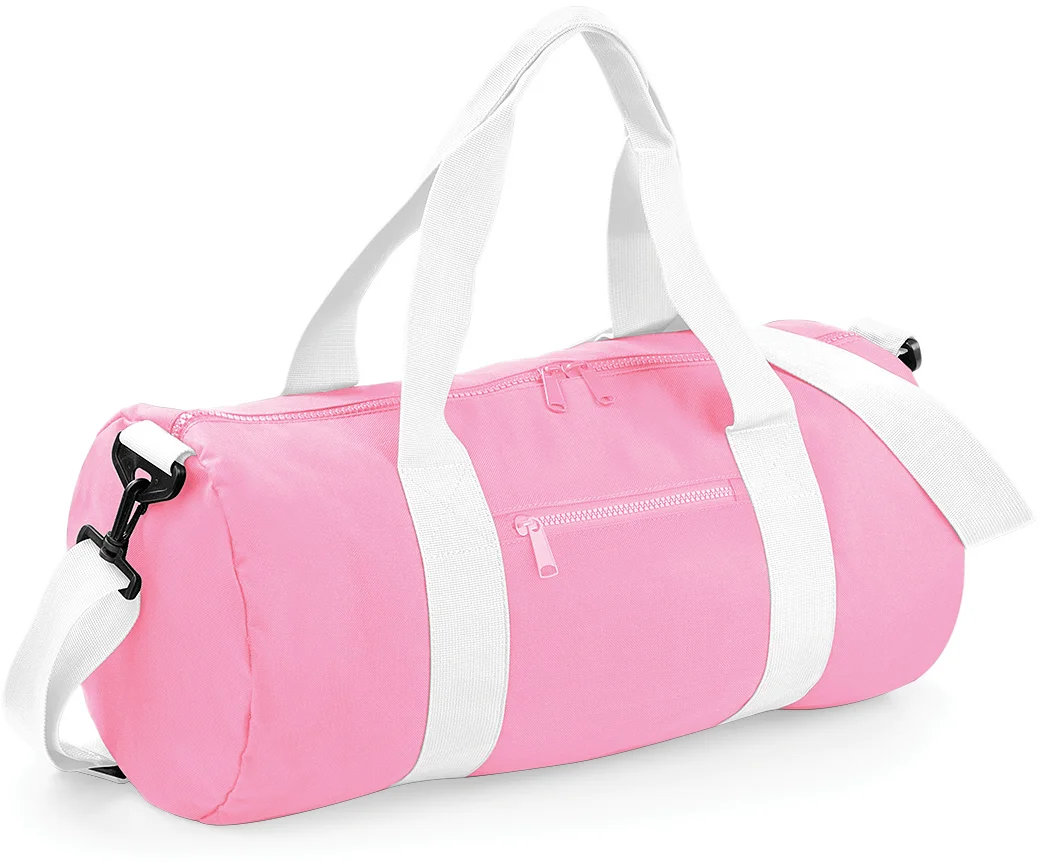 Sac baril original — Classic Pink / White