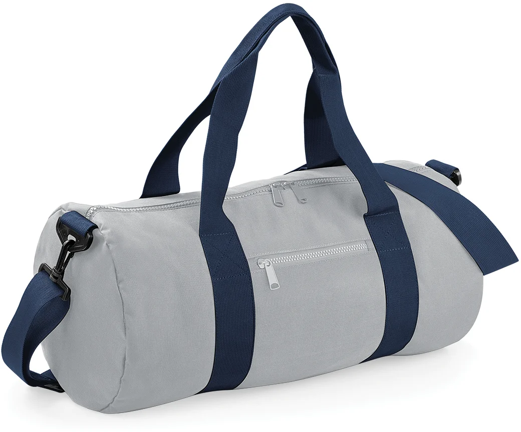 Sac baril original — Light Grey / French Navy
