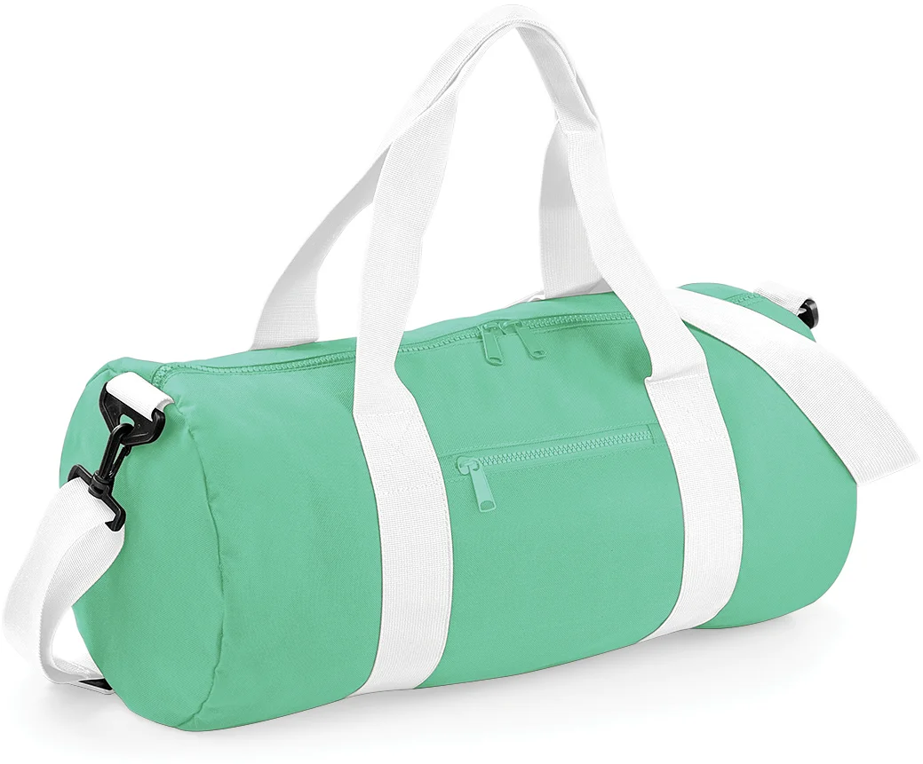 Sac baril original — Mint Green / White