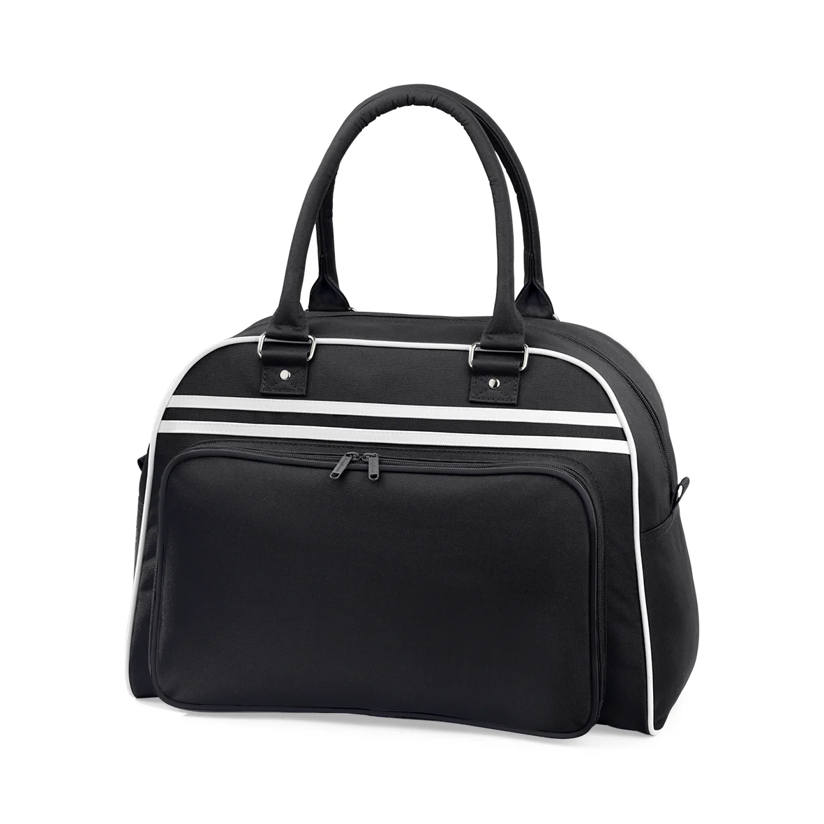 Sac Bowling Rétro — Black / White