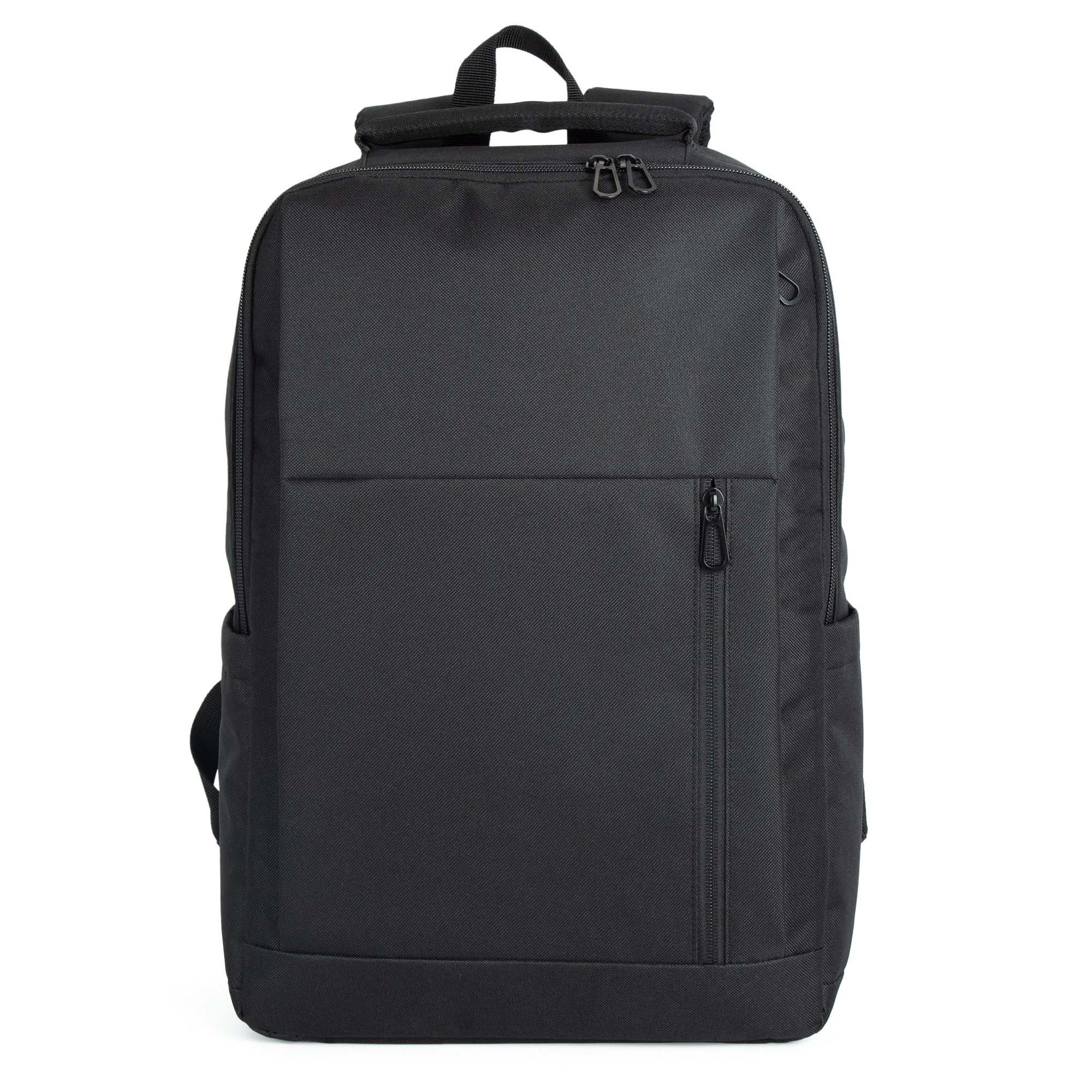Sac à dos business avec poche frontale — Black