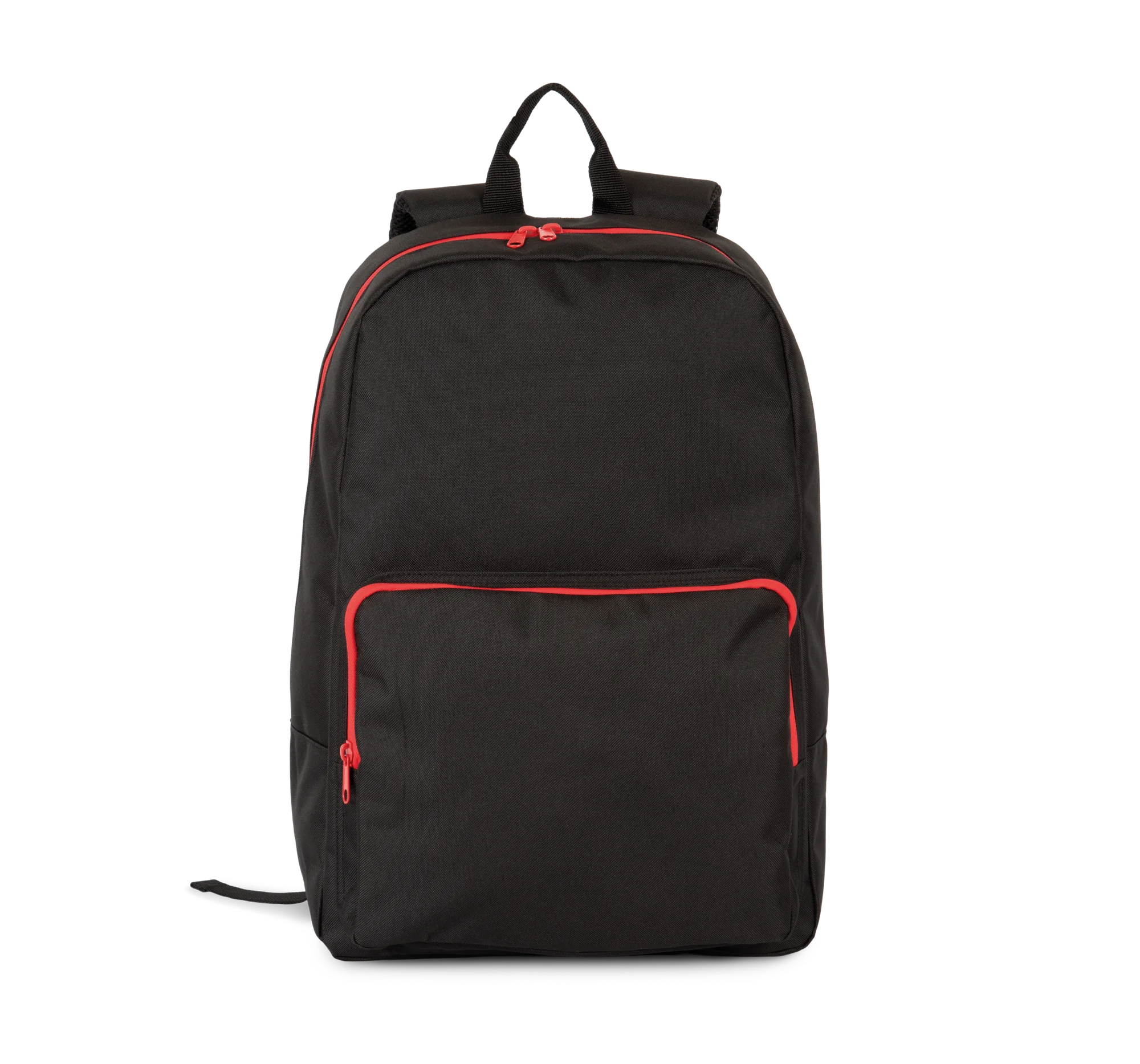 Sac à dos avec fermetures éclair contrastée — Black / Red