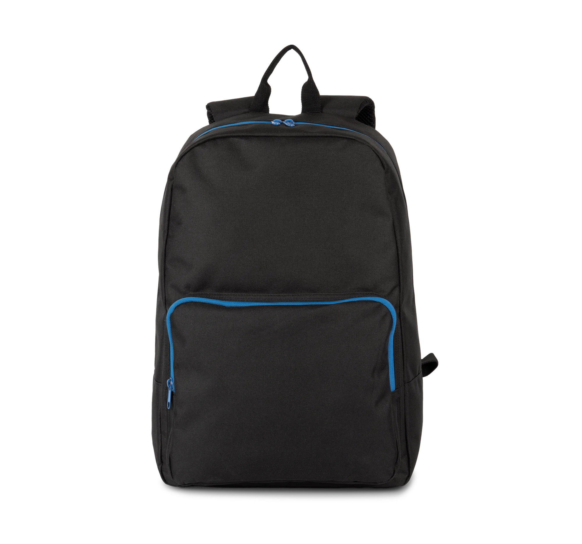Sac à dos avec fermetures éclair contrastée — Black / Royal Blue