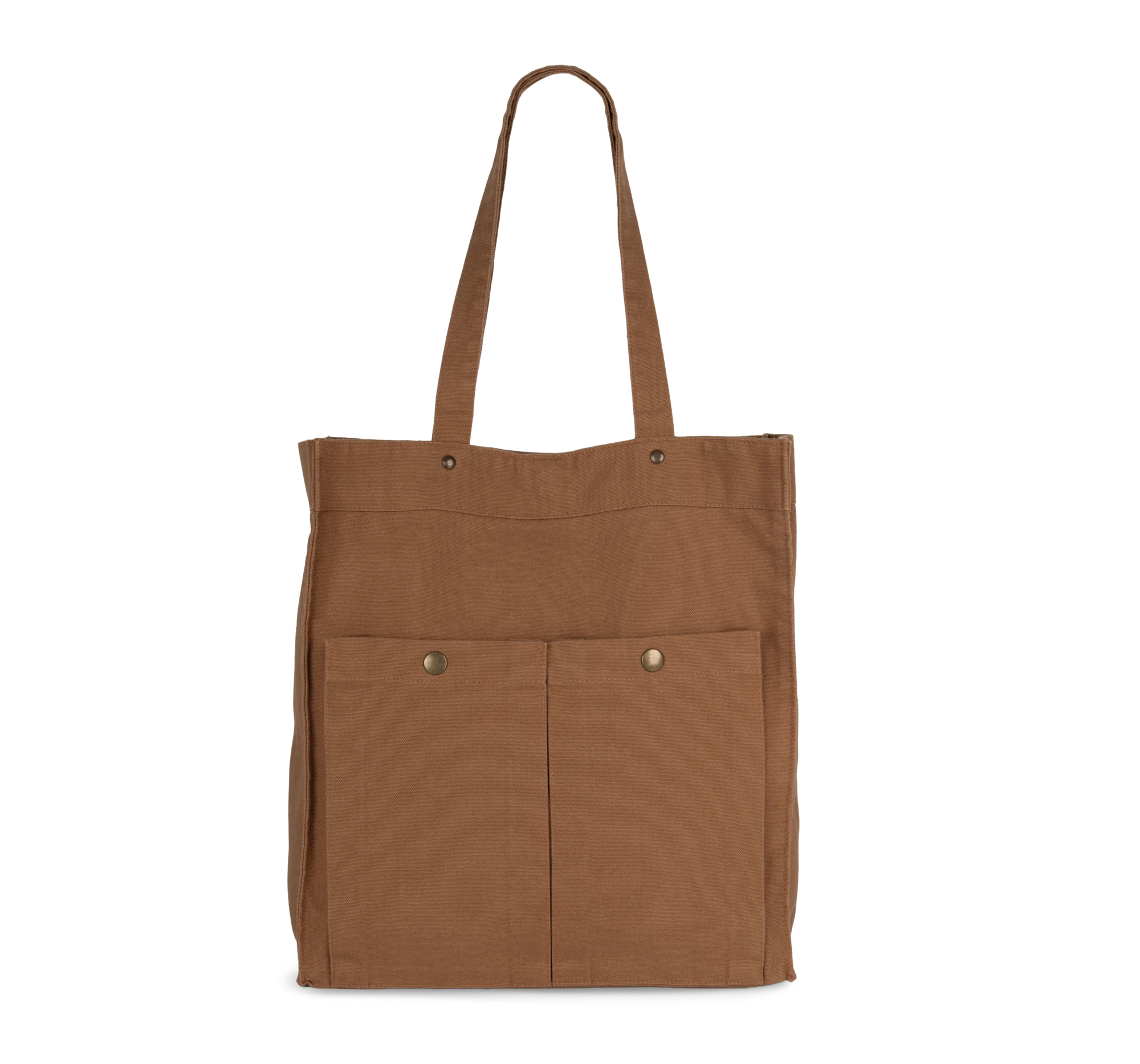 Sac à main à double poche frontale — Washed Cinnamon