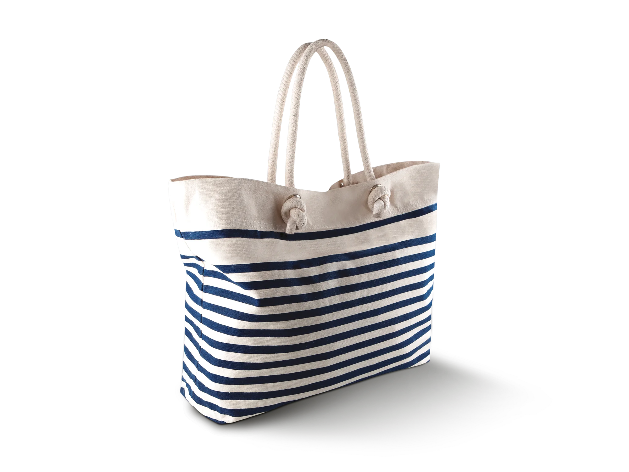 Sac de plage — Natural / Navy