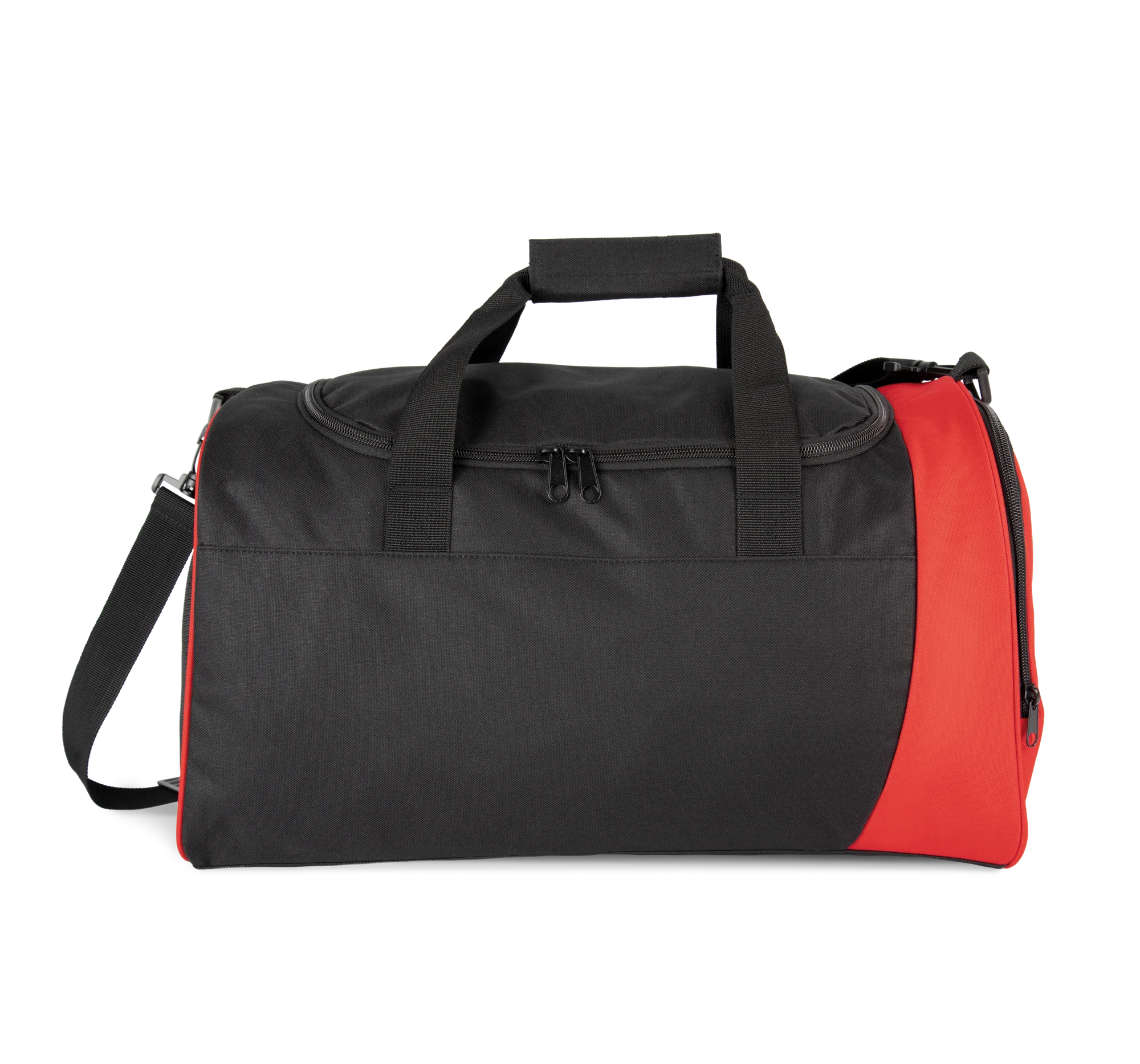 Sac de sport bicolore — Black / Red
