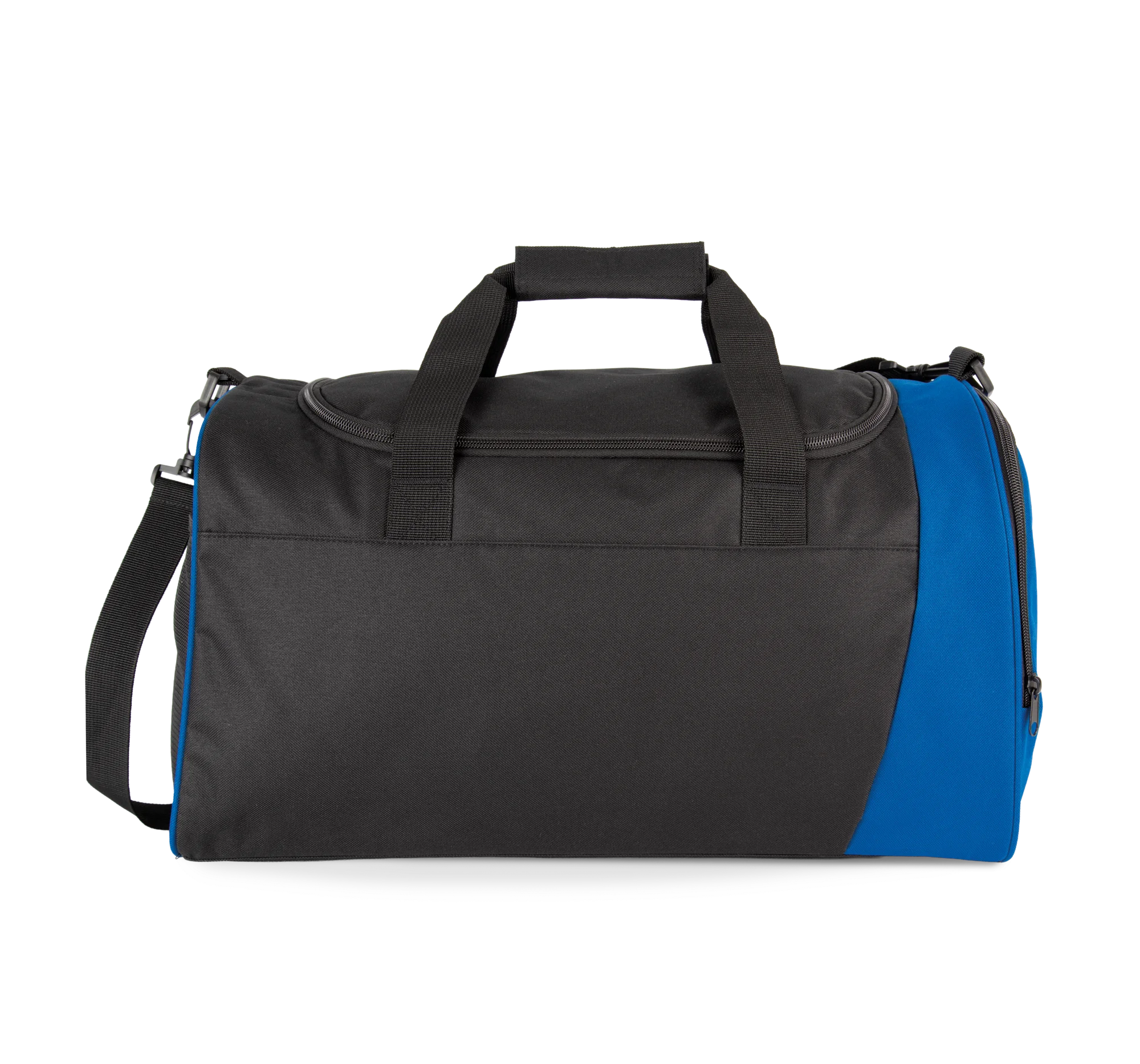 Sac de sport bicolore — Black / Royal Blue