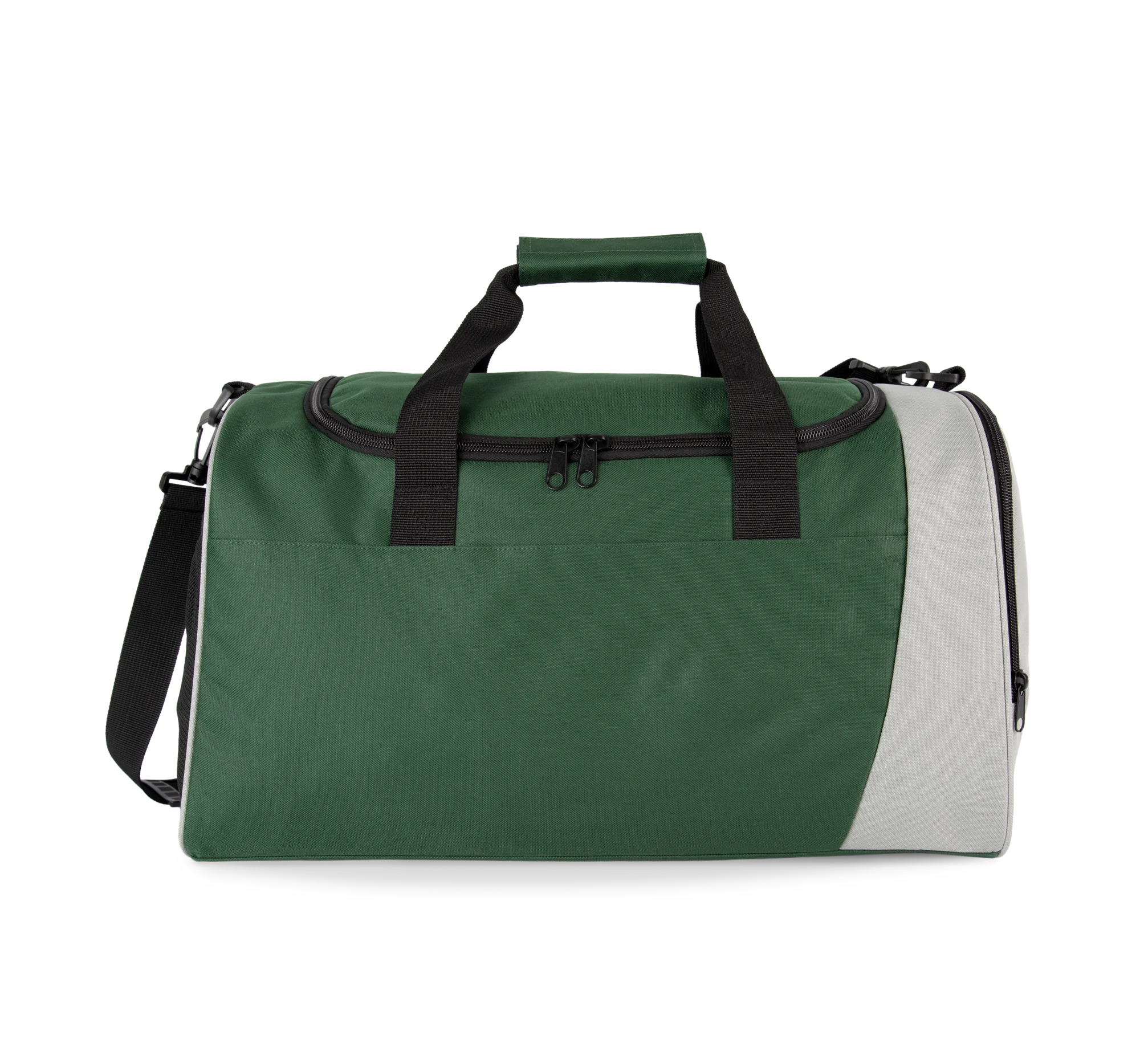 Sac de sport bicolore — Forest Green / Light Grey