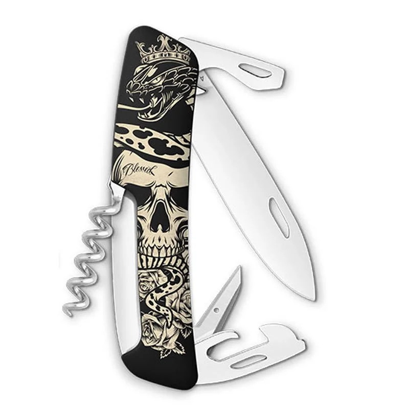 Swiza couteau suisse 11 fonctions D03 - Dia De Los Muertos — vue 1