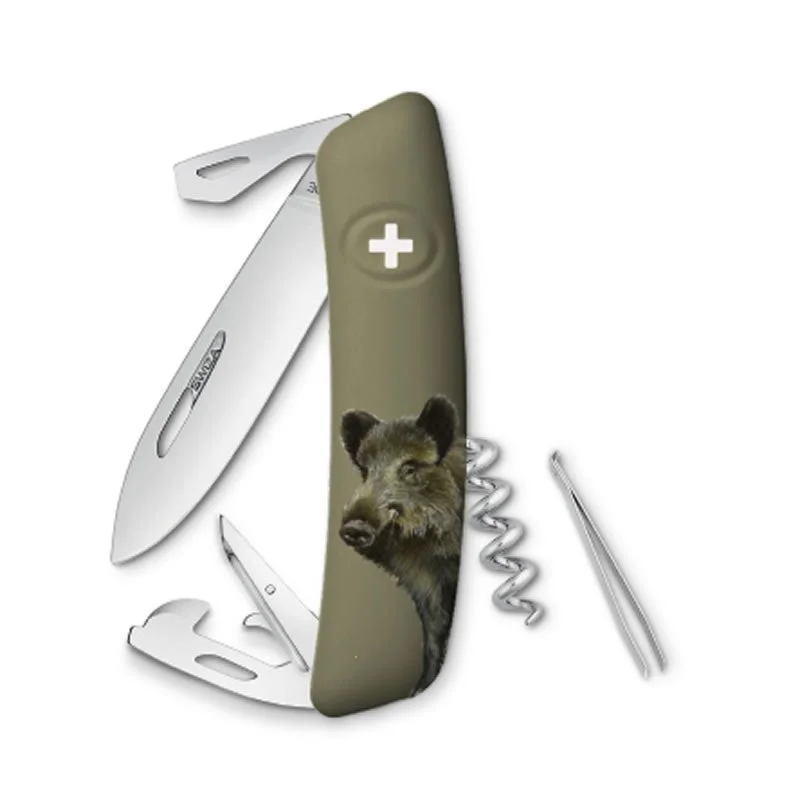 Swiza couteau suisse 11 fonctions D03 - Edition Sanglier