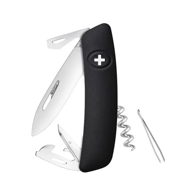 Swiza couteau suisse 11 fonctions D03 - noir — vue 1