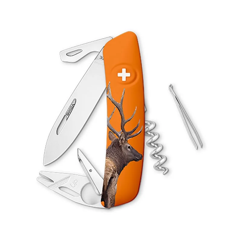Swiza couteau suisse avec 11 fonctions - TT03 Tick Tool Cerf