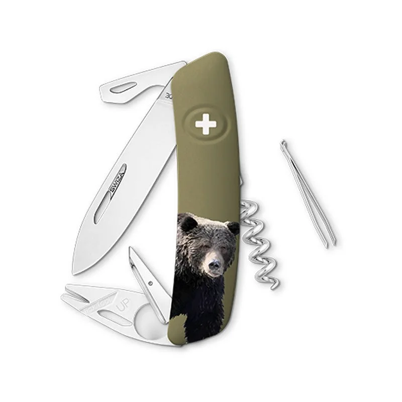 Swiza couteau suisse avec 11 fonctions - TT03 Tick Tool Ours