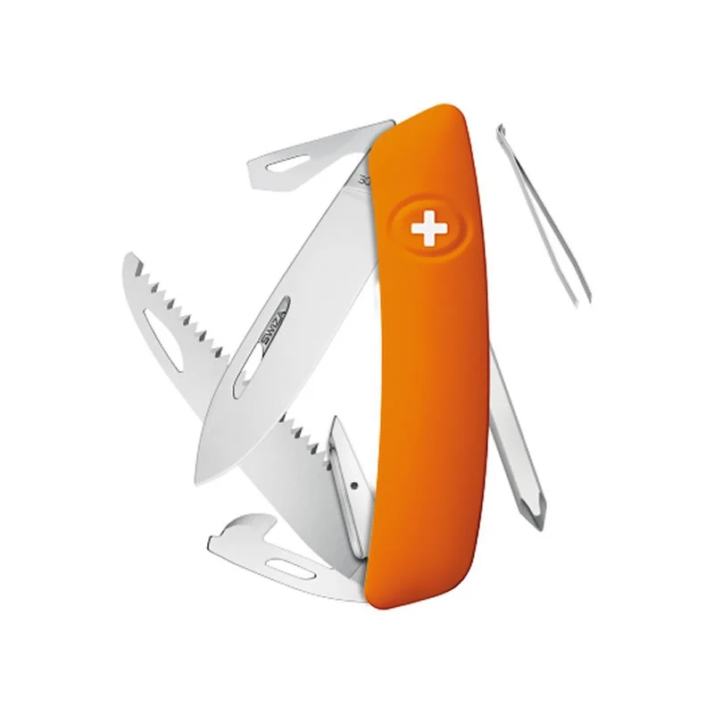 Swiza couteau suisse 12 fonctions D06 - orange