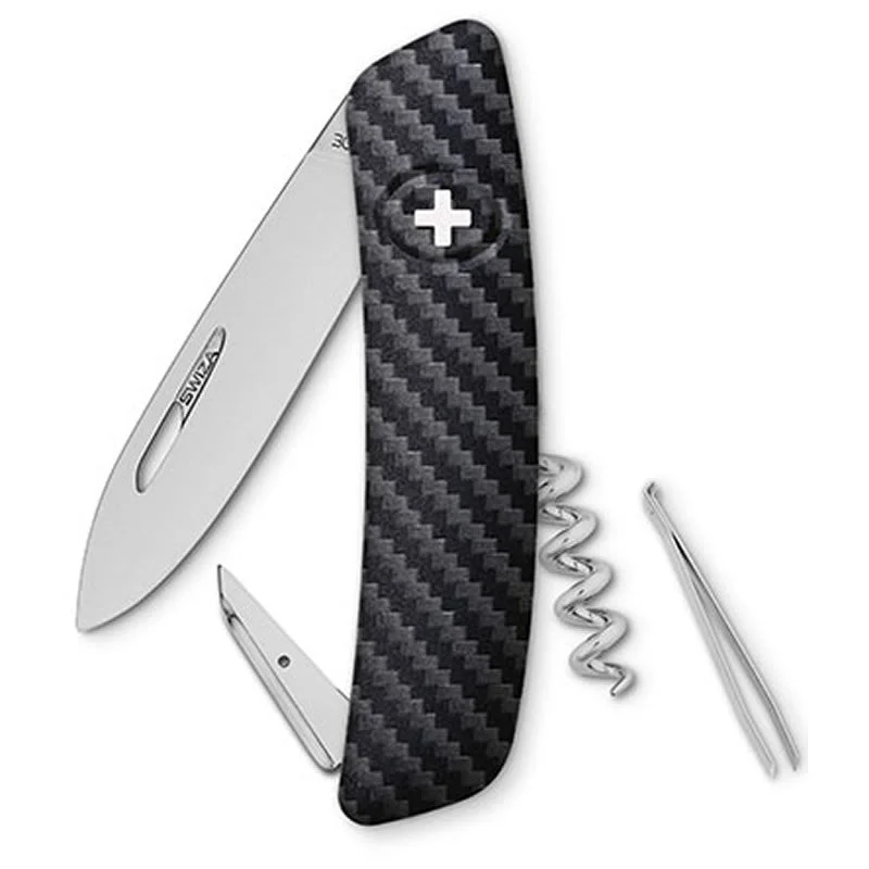 Swiza couteau suisse 6 fonctions D01 - Impression carbone