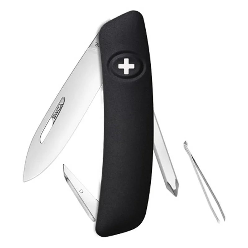 Swiza couteau suisse 6 fonctions D02 - noir