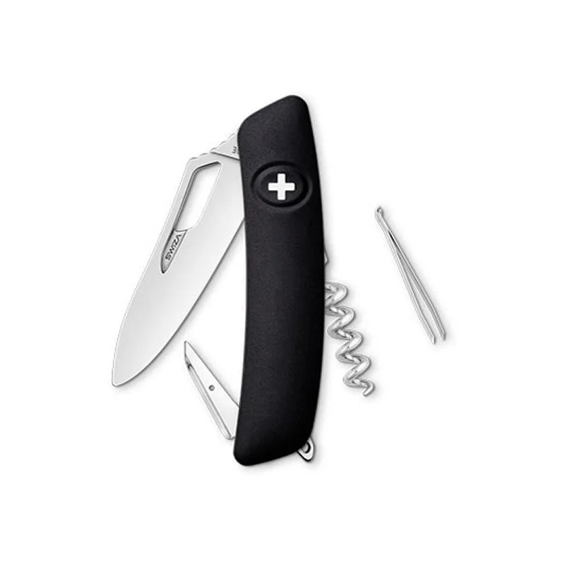 Swiza couteau suisse 6 fonctions H01R - noir