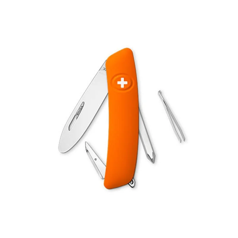 Swiza couteau suisse 6 fonctions J02 - Enfant orange