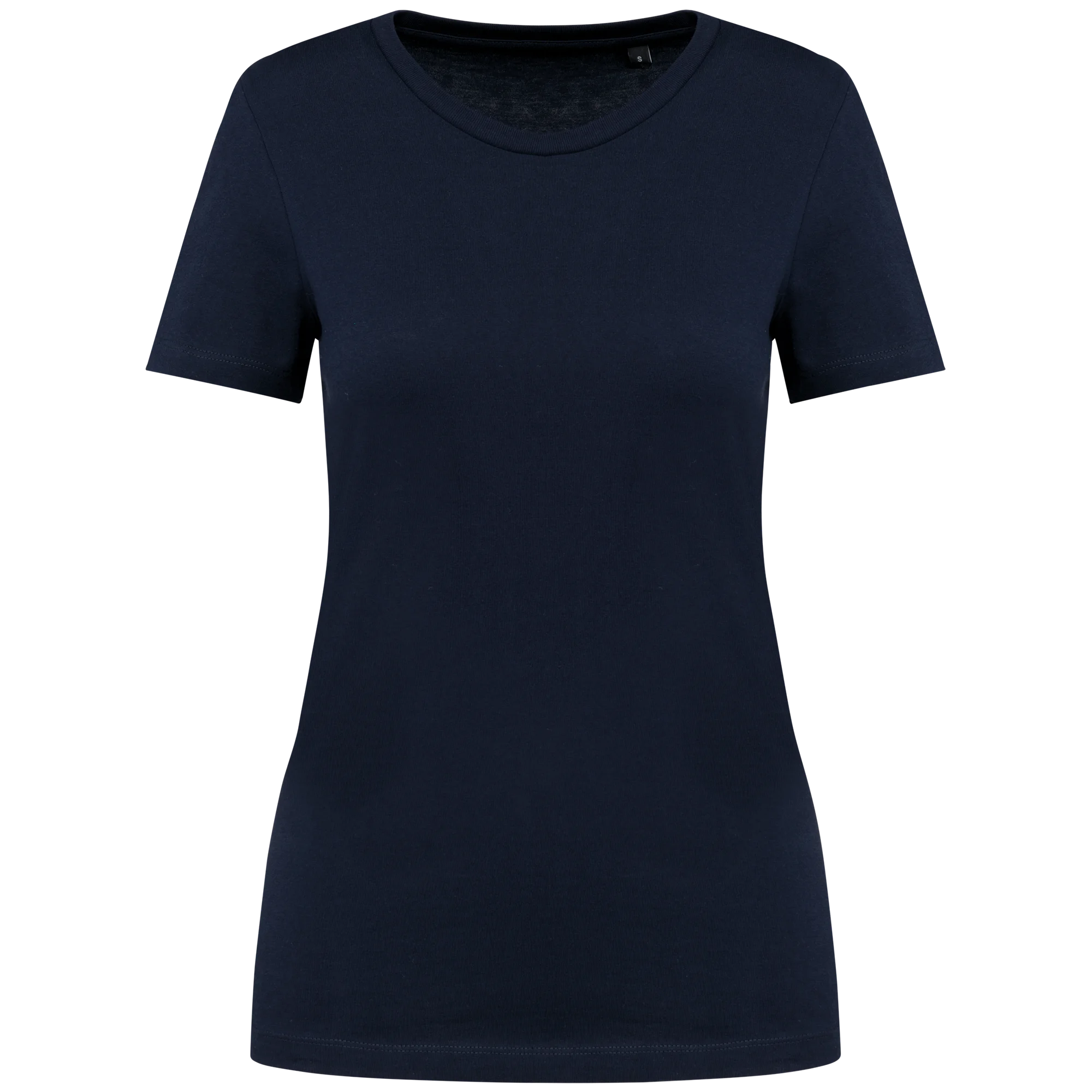 T-shirt Supima® col rond manches courtes femme — Deep Navy