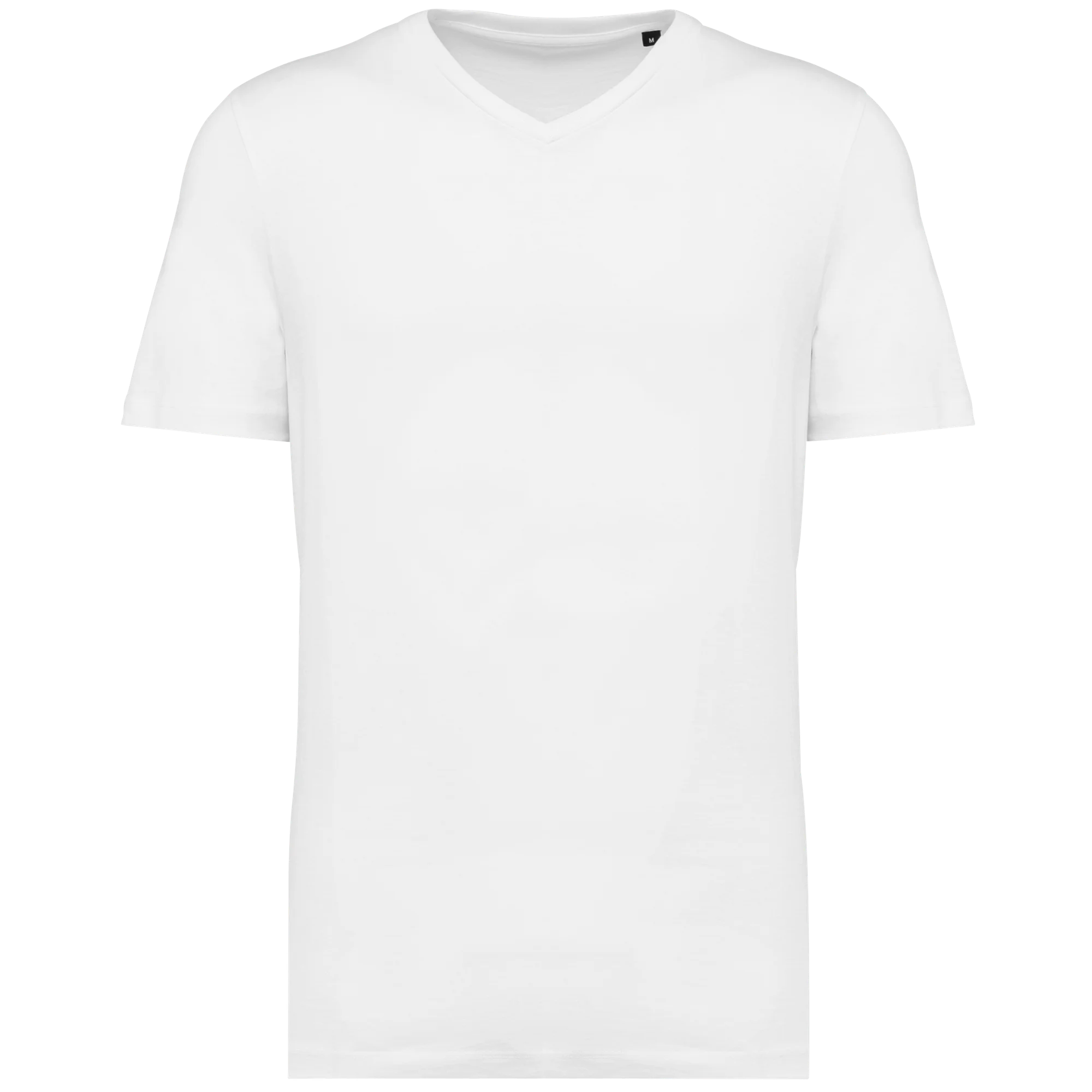 T-shirt Supima® col V manches courtes homme — White