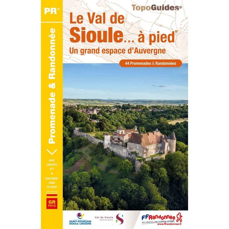 Le Val de Sioule à pied – Topoguide FFRandonnée P032