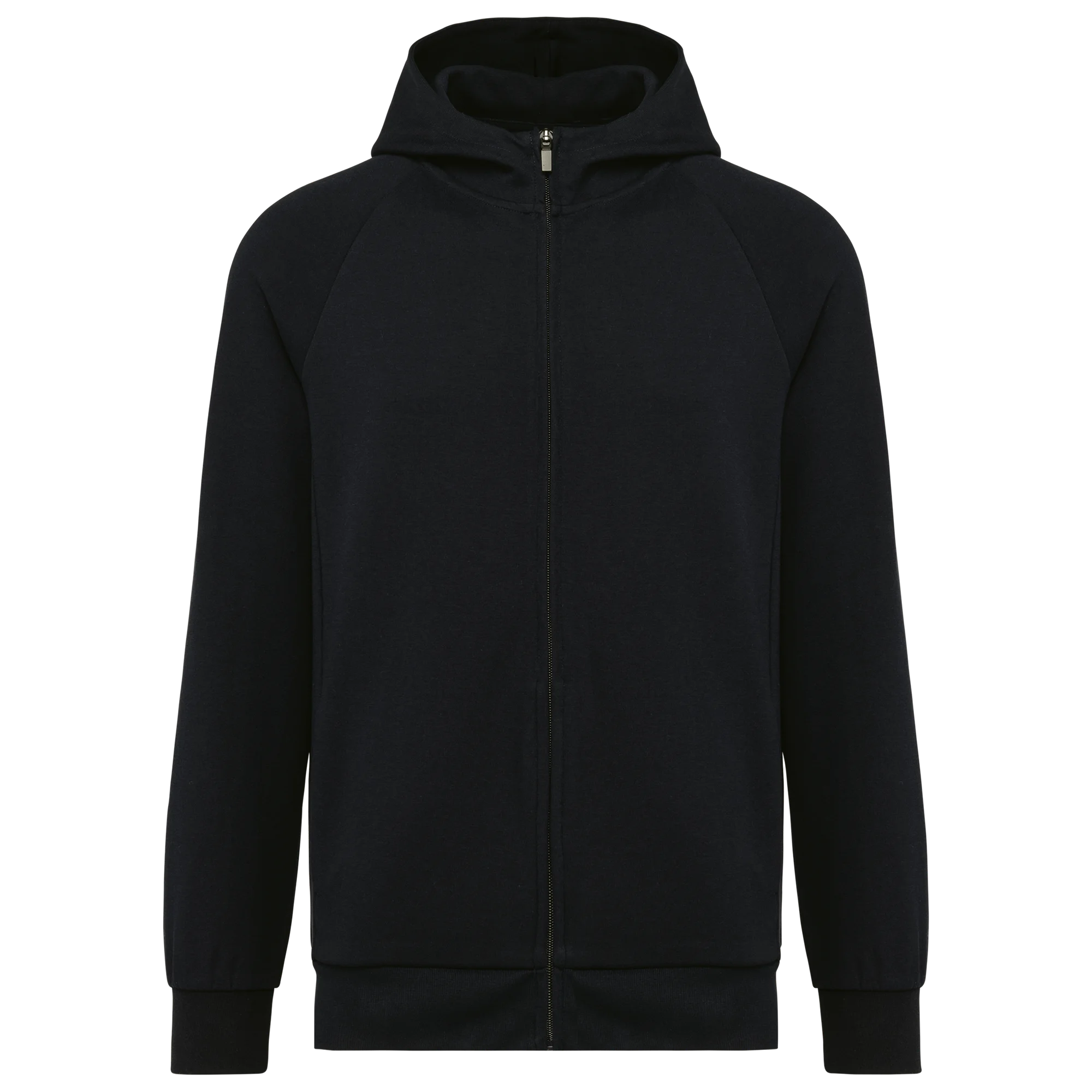 Veste zippée à capuche homme — Black